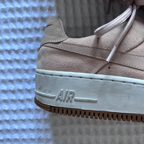 Nike Women's Air Force 1 Sage Suede Sneakers - Picture 4 of 6